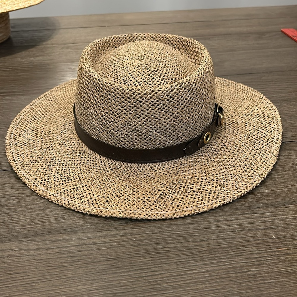 Vintage P label straw panama hat very good condition - Picture 13 of 13